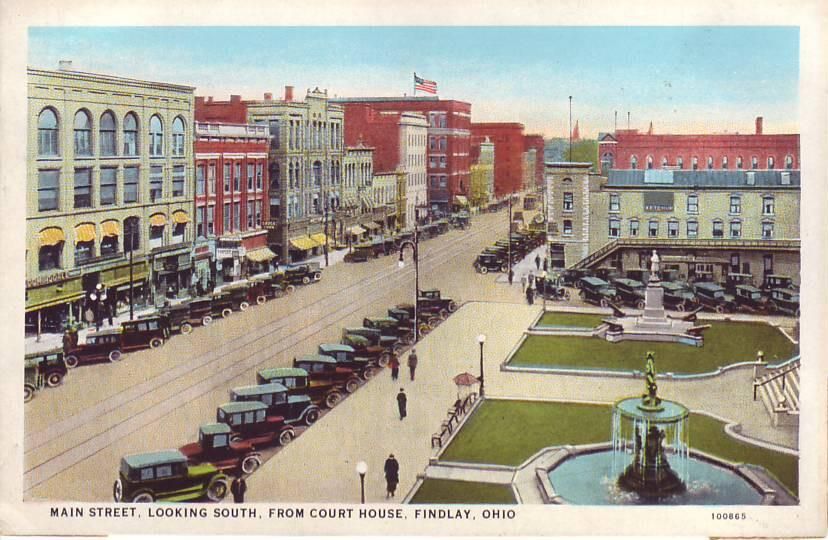 Downtown Findlay Ohio